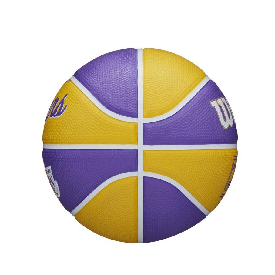 Bola De Basquete Spalding NBA Los Angeles Lakers Amarela - FutFanatics