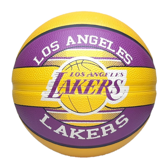 Bola de Basquete Spalding NBA Time Los Angeles Lakers - Fátima Esportes