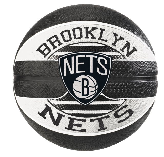 Bola de Basquete Spalding Time NBA Brooklyn Nets - Fátima Esportes