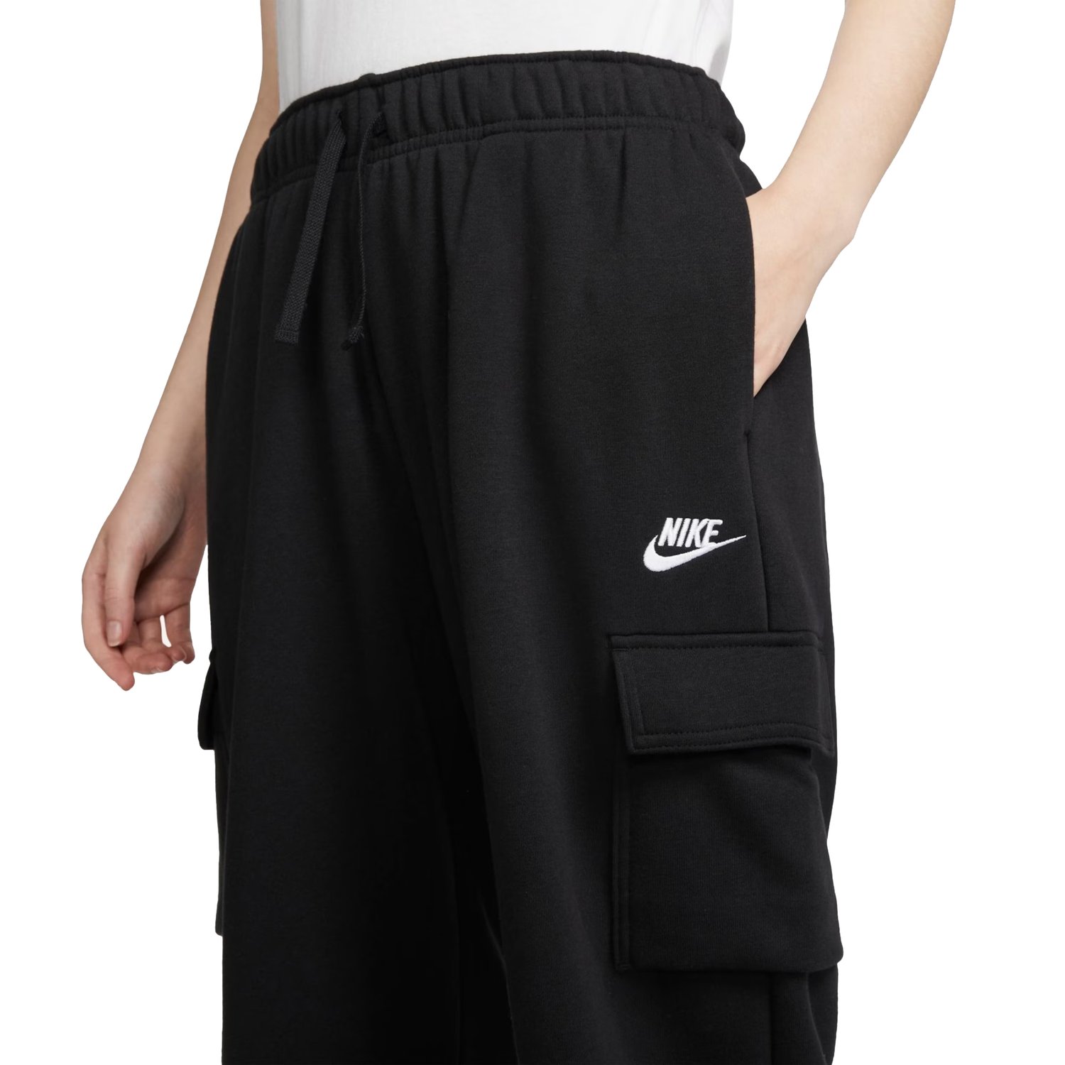 Calça Nike Sportswear Club Fleece Cargo - Feminina - Fátima Esportes