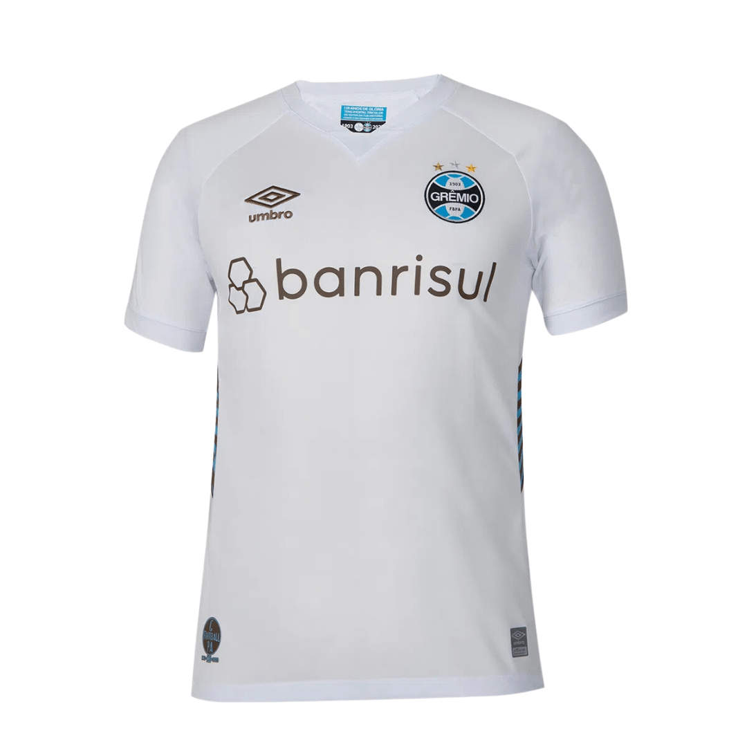 Camisa Masculina Umbro Grêmio Oficial 3 2023 Número 9 Preto