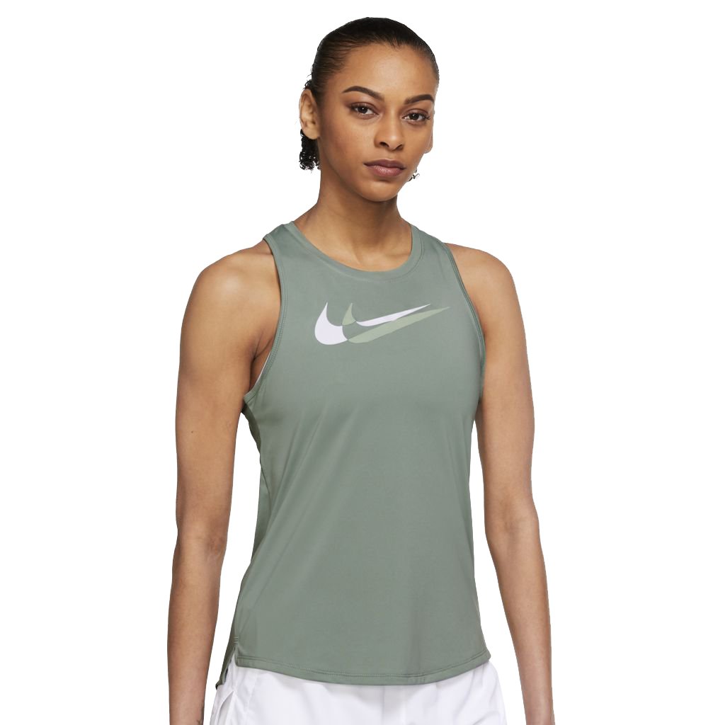 Camiseta Nike Dri-Fit Run Feminina - Branco
