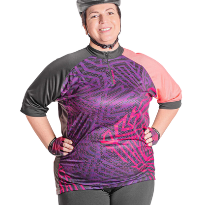 Camisa Ciclista Bike Poker - Feminina