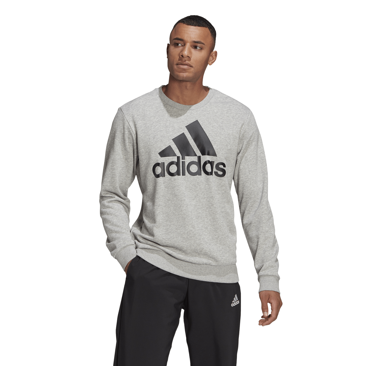 Blusa de Moletom Fechada adidas Sportswear Essentials 3-Stripes