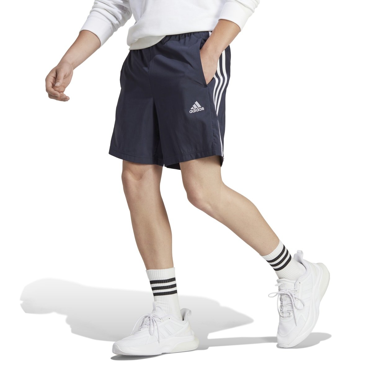 Shorts adidas Essentials Chelsea 3-Stripes - Masculino - Fátima