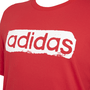 Camiseta adidas Box Estampada Brushstroke Logo