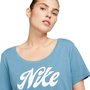 Camiseta Nike Dri-Fit Script - Feminina